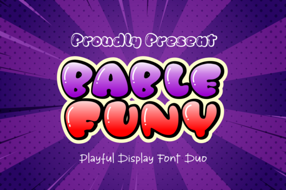 Bable Funy: A Playful Font for Business Branding