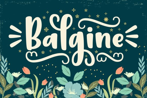 Balgine: A Stylish Font for Small Business Branding