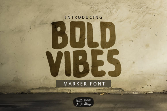 Bold Vibes Font for Creative Branding Projects