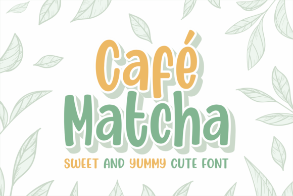 Cafe Matcha: A Sweet Font for Polished Branding