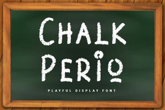 Chalk Perio: A Playful Display Font for Creative Branding