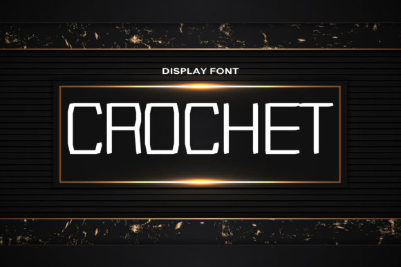 Crochet Font for Modern Web Design