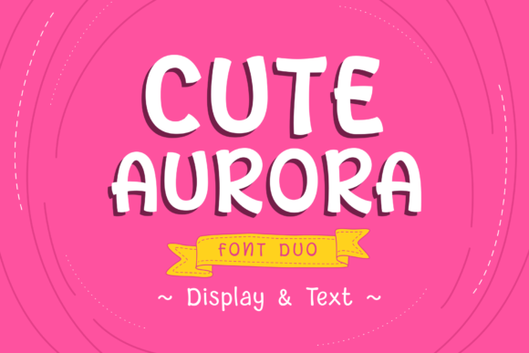Cute Aurora: A Font for Impactful Digital Design