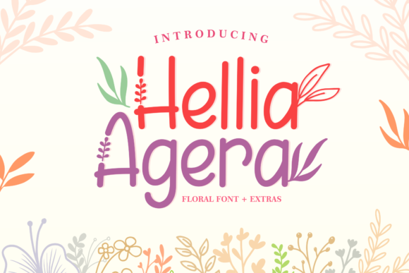 Discovering Hellia Agera: A Designer’s Take on a Beautiful Display Font