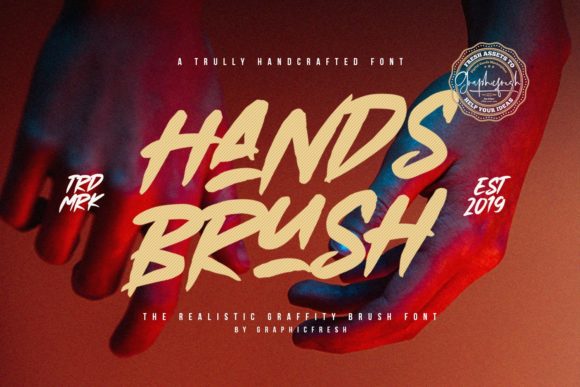 Hands Brush: A Font That Elevates Your Brand