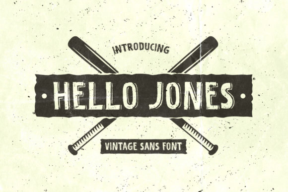Hello Jones Font for Handmade Creations