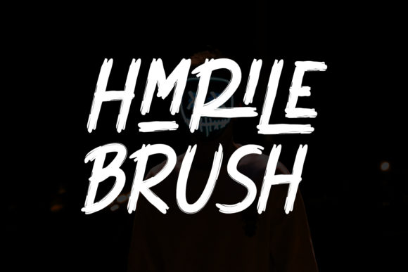 Hmrile Brush: A Fresh Display Font for Modern Editorial Design