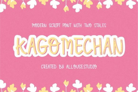 Kagomechan Font for Business Branding