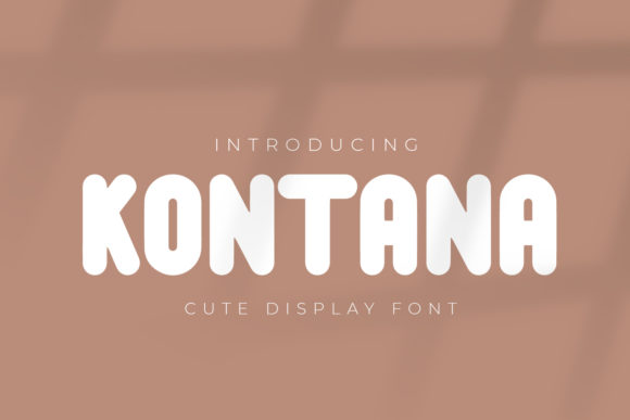 Kontana: A Bold Display Font for Editorial Elegance