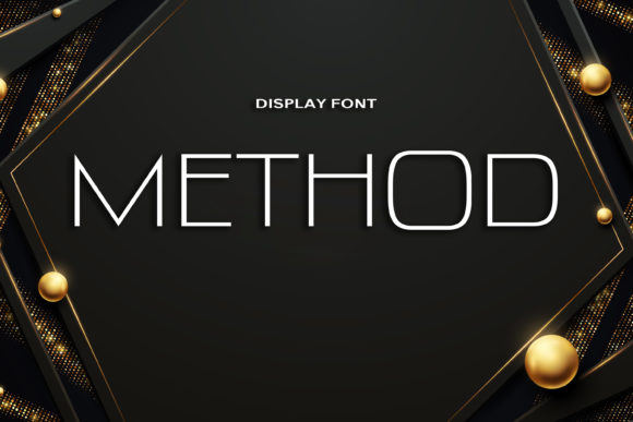 Method: A Display Font That Elevates Digital Design