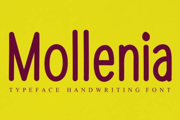 Mollenia Display Font for Bold Web Design
