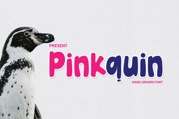 Pinkquin: A Playful Display Font for Creative Publishing