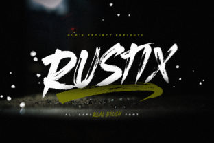 Rustix: A Bold Display Font for Web Design