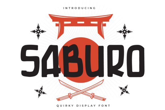 Saburo Display Font for Web Design