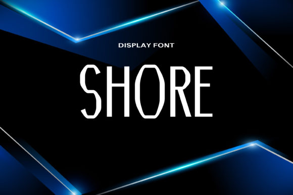 Shore: A Bold Font for Modern Campaigns