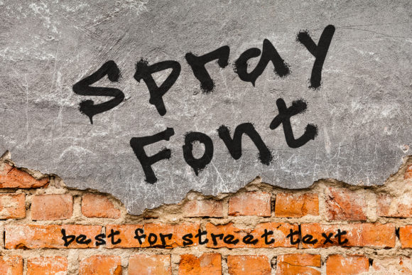 Spray Font for Bold Branding Projects