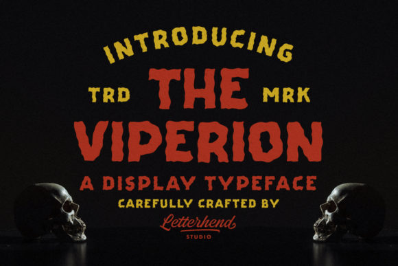 The Viperion: A Bold Font for a Stronger Brand Identity