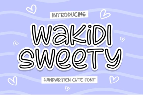 Wakidi Sweety: A Friendly Display Font for Editorial Design